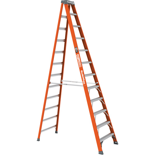 Step Ladder, 12', Fibreglass, 300 lbs. Capacity, Type 1A Seaboard Timber Mart