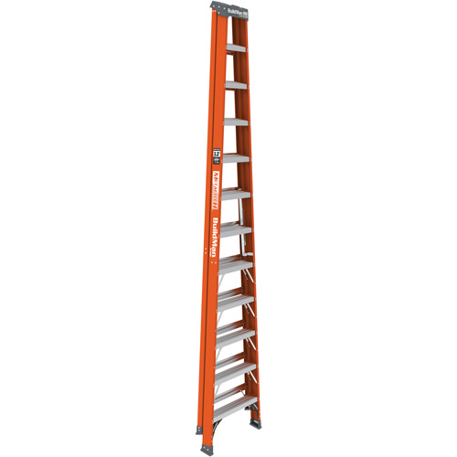 Step Ladder, 12', Fibreglass, 300 lbs. Capacity, Type 1A Seaboard Timber Mart