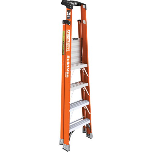 Safespace Platform Step Ladder, 4', 300 lbs. Cap. Seaboard Timber Mart