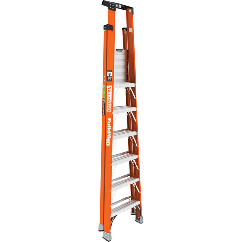 Safespace Platform Step Ladder, 6', 300 lbs. Cap. Seaboard Timber Mart