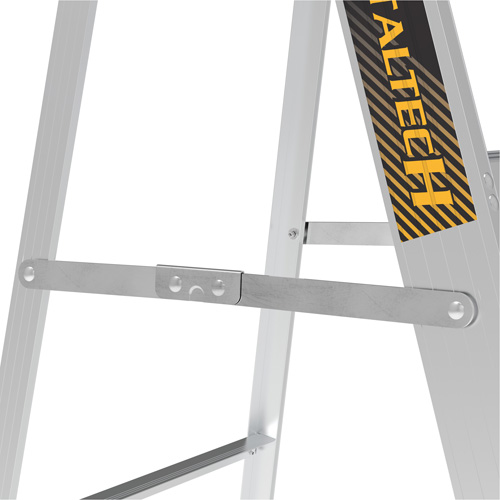 Step Ladder, 6', Aluminum, 225 lbs. Capacity, Type 2 Seaboard Timber Mart