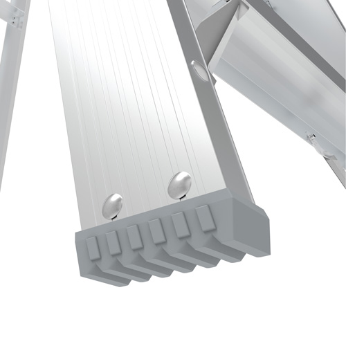 Step Ladder, 6', Aluminum, 225 lbs. Capacity, Type 2 Seaboard Timber Mart