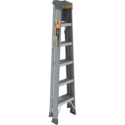 Step Ladder with Paint Tray, 6', Fibreglass, 225 lbs. Capacity, Type 2 Seaboard Timber Mart