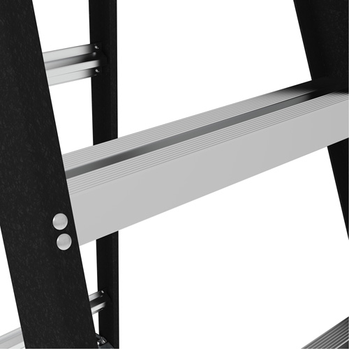 Step Ladder with Paint Tray, 6', Fibreglass, 250 lbs. Capacity, Type 1 Seaboard Timber Mart