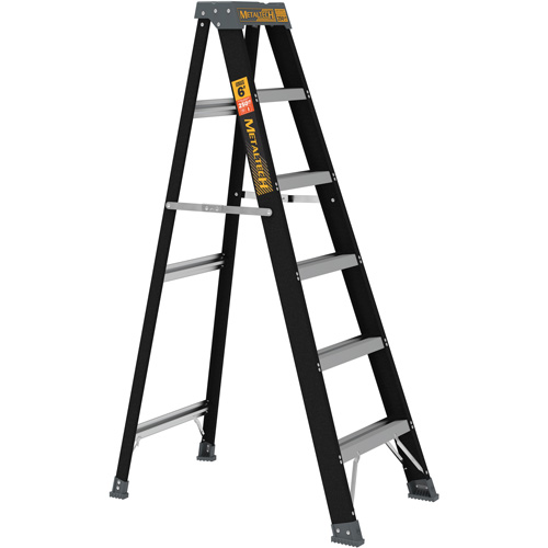 Step Ladder, 6', Fibreglass, 250 lbs. Capacity, Type 1 Seaboard Timber Mart