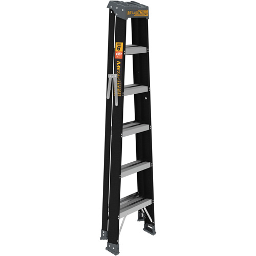 Step Ladder, 6', Fibreglass, 250 lbs. Capacity, Type 1 Seaboard Timber Mart
