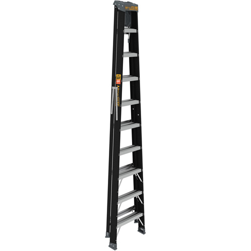Step Ladder with Paint Tray, 10', Fibreglass, 250 lbs. Capacity, Type 1 Seaboard Timber Mart