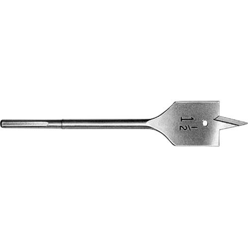 Flat Boring Bit, 1/4" Diameter, 1/4" Hex Shank, 6-1/8" Length Seaboard Timber Mart