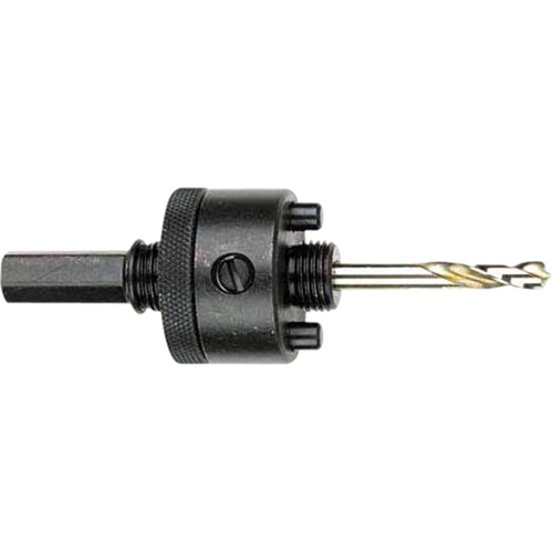 Hole Saw Arbor &amp Pilot Drills, 1-1/4" and Larger, 7/16" Shank Seaboard Timber Mart