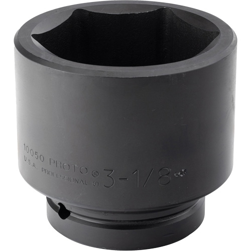 Socket, Impact, 3-1/8", 1" Drive, 6 Points Seaboard Timber Mart
