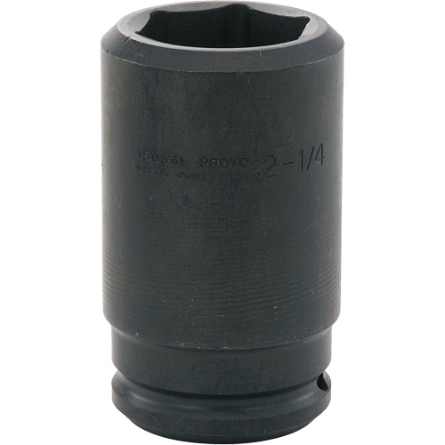 Socket, Impact, 2-1/4", 1-1/2" Drive, 6 Points, Deep Seaboard Timber Mart