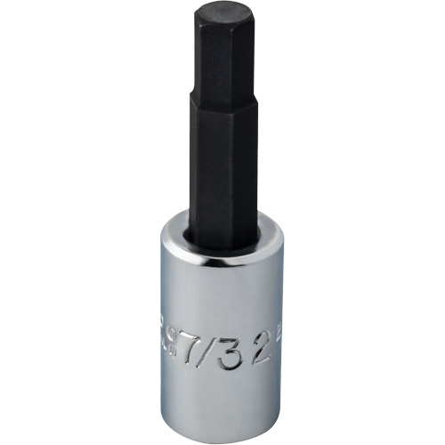 Socket, Hex, 1/4" x 1-7/8" L, 1/4" Drive Seaboard Timber Mart