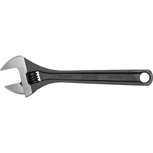 Adjustable Wrench, 10" L, Black Oxide Seaboard Timber Mart
