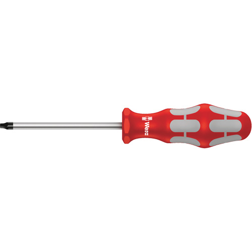 Square Plus Screwdriver, #2 Tip, Round, 8-1/16" L, Plastic Handle Seaboard Timber Mart