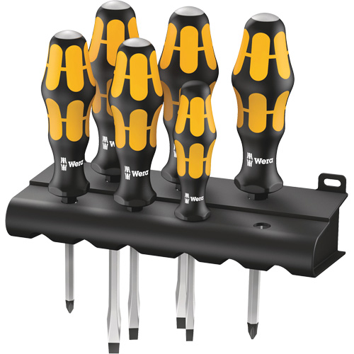 Series 900 Screwdriver set Chiseldriver & Rack, 6 Pcs. Seaboard Timber Mart