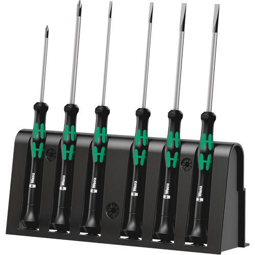 Micro Series Screwdriver Set with Rack, 6 Pcs. Seaboard Timber Mart