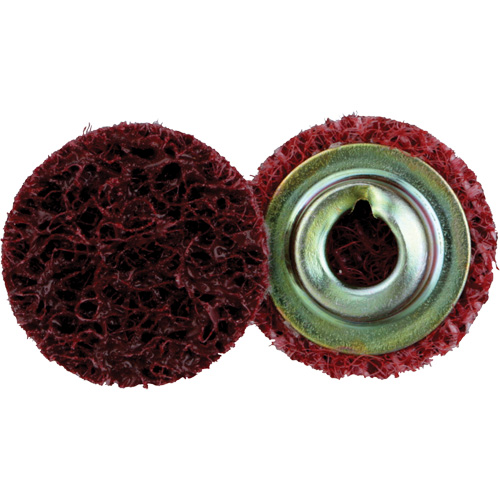 Disque de conditionnement de surface &agrave; remplacement rapide Standard Abrasives, 3/4" dia., Grain Moyen, Oxyde d'aluminium Seaboard Timber Mart