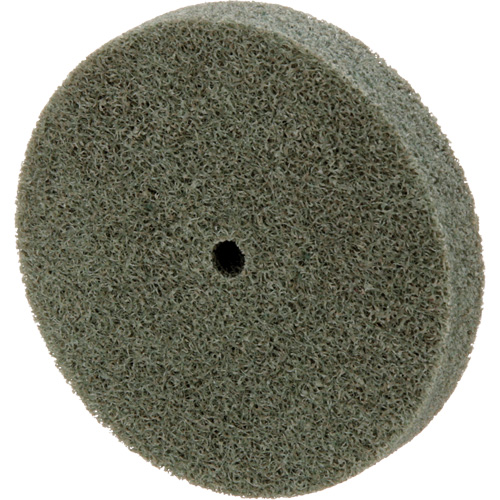Meule homog&egrave;ne &agrave; faible densit&eacute; de s&eacute;rie 500 Standard Abrasives, 3" x 1/2", Arbre de 1/4", Grain de Moyen, Oxyde d'aluminium Seaboard Timber Mart