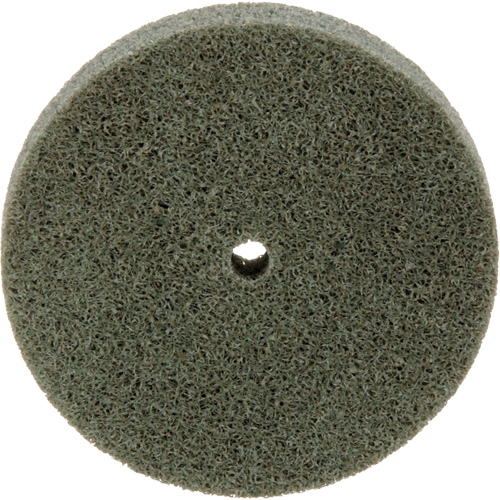 Meule homog&egrave;ne &agrave; faible densit&eacute; de s&eacute;rie 500 Standard Abrasives, 3" x 1/2", Arbre de 1/4", Grain de Moyen, Oxyde d'aluminium Seaboard Timber Mart