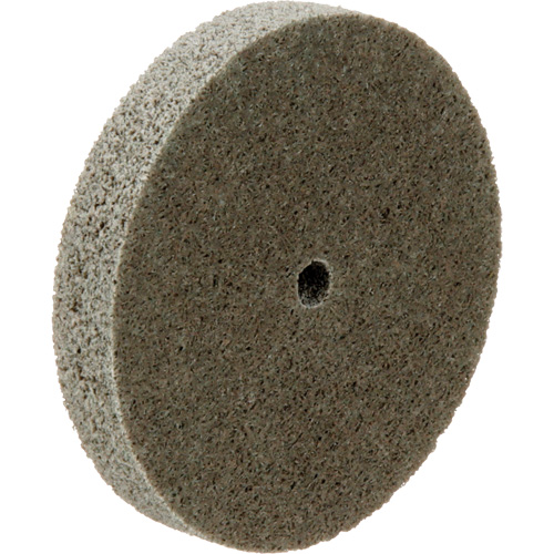 Disque unitaris&eacute; Standard Abrasives, 3" x 1/2", Arbre de 1/4", Grain de Moyen, Oxyde d'aluminium Seaboard Timber Mart