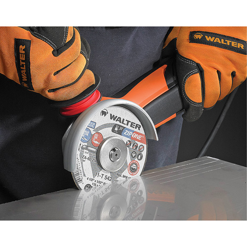 Zip One Cut-Off Wheel, 5" x 1/32", 7/8" Arbor, Type 1, Zirconia Alumina, 12200 RPM Seaboard Timber Mart