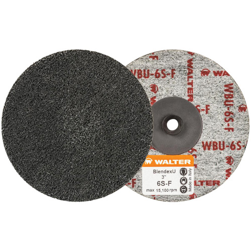 Twist Blendex U Discs, 3" Dia., Super Fine Grit, Silicon Carbide Seaboard Timber Mart