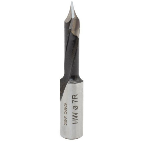 Through-Hole Carbide Tipped Drill, 7 mm Diameter Seaboard Timber Mart