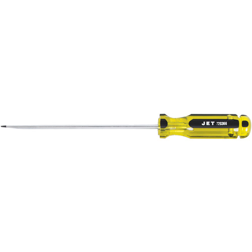 SDS-6R Slot Jumbo Handle Screwdriver, 3/16" Tip, Round, Plastic Handle Seaboard Timber Mart
