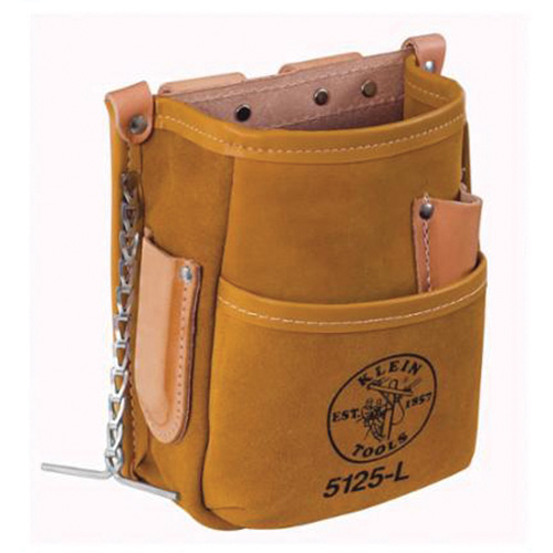 &eacute;tui &agrave; outils, Porte-outil, Cuir, 5 Poches Seaboard Timber Mart