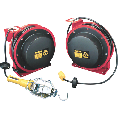 Enrouleurs de c&acirc;ble, 50', SJTOW, Calibre de 16/3, 13 A Seaboard Timber Mart