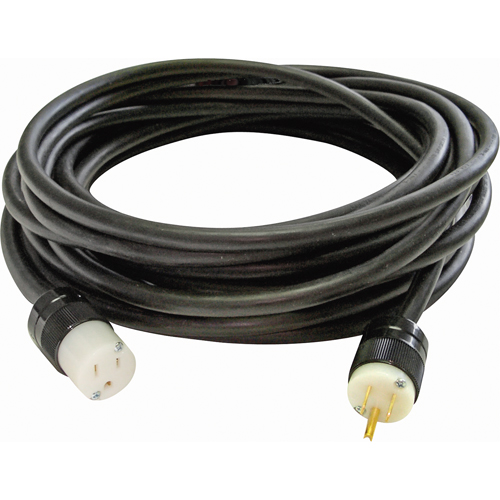 Heavy-Duty Neoprene Extension Cords, Indoor/Outdoor, SOOW, 16/3 AWG, 12 A, 25' Seaboard Timber Mart