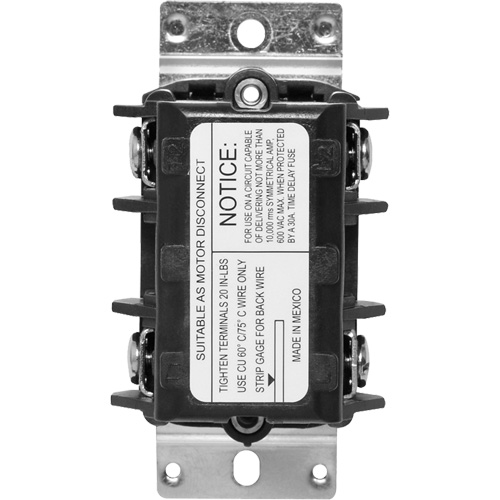 Single Phase Double Pole Disconnect Switch Seaboard Timber Mart