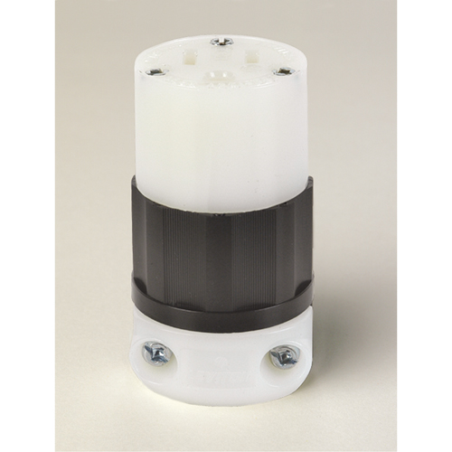 Grounding Straight Blade Connector, 5-15R, Nylon Seaboard Timber Mart