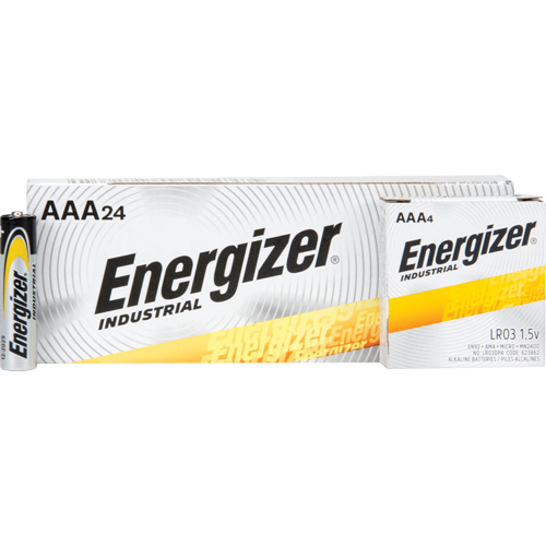 Alkaline Industrial Batteries, AAA, 1.5 V Seaboard Timber Mart