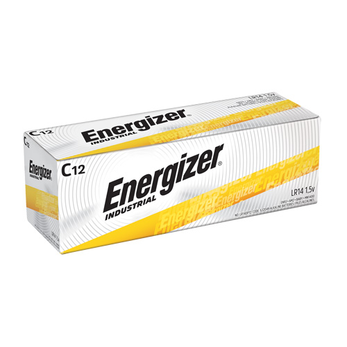 Alkaline Industrial Batteries, C, 1.5 V Seaboard Timber Mart
