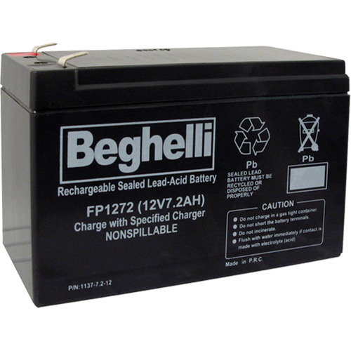 Sealed Lead Acid Batteries, 12 V, 7.2 Ah Seaboard Timber Mart
