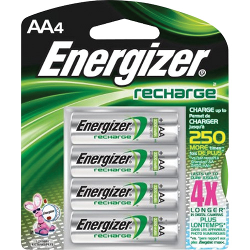 Rechargeable NiMH Batteries, AA, 1.2 V Seaboard Timber Mart