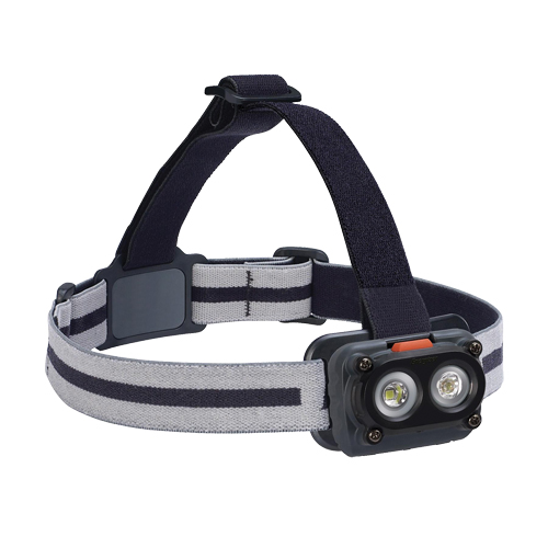 Hardcase Rugged Headlamp, LED, 325 Lumens, 6.5 Hrs. Run Time, AA Batteries Seaboard Timber Mart