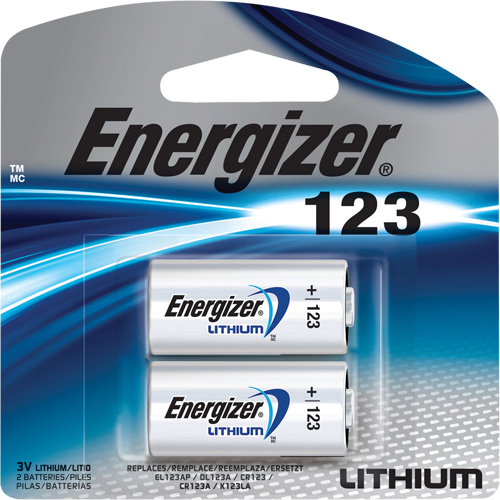Batteries au lithium, 123, 3 V Seaboard Timber Mart
