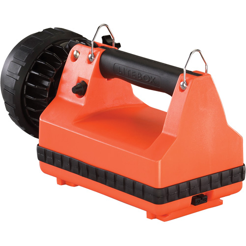 Lanterne avec syst&egrave;me de d&eacute;faillance de l'alimentation E-Spot LiteBox, DEL, 1500 lumens, 7 hres de fonctionnement, piles Rechargeable, Compris Seaboard Timber Mart