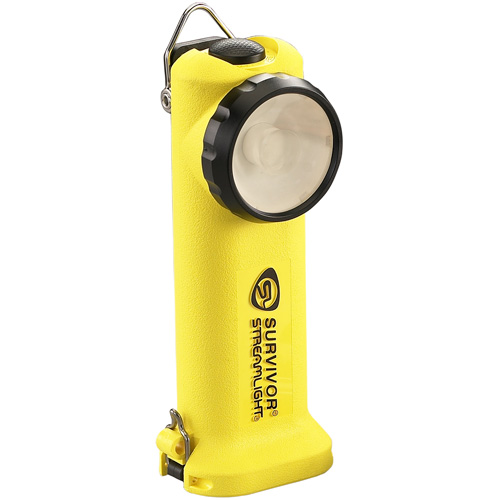 Survivor&reg; Flashlight with Charger, LED, Rechargeable/AA Batteries, Nylon Polymer Seaboard Timber Mart