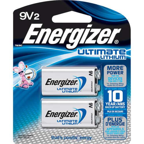 Batteries au lithium, 9 V Seaboard Timber Mart