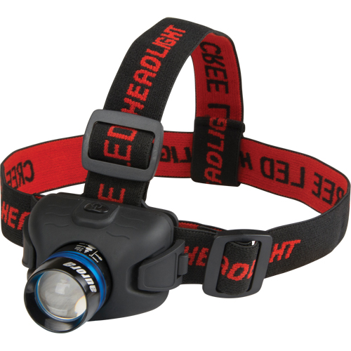 Lampe frontale Cree, DEL, 120 lumens, 6 hres de fonctionnement, piles AAA Seaboard Timber Mart