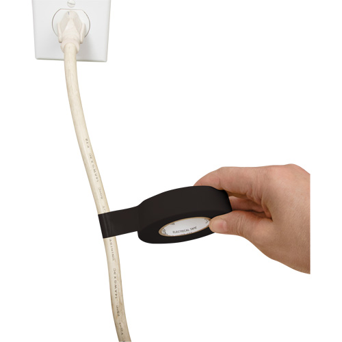 Ruban isolant, 19 mm (3/4") x 18 m (60'), Noir, 7 mils Seaboard Timber Mart