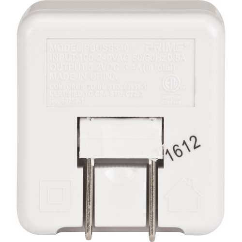 Prime&reg; High-Speed USB Charger Seaboard Timber Mart