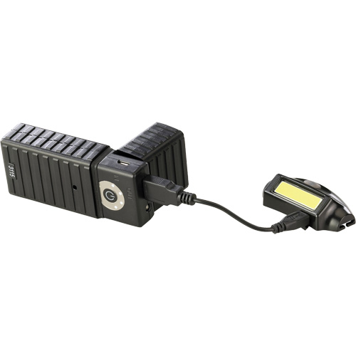 Lampe frontale USB Bandit, DEL, 180 lumens, 2 hres de fonctionnement, piles Rechargeable Seaboard Timber Mart