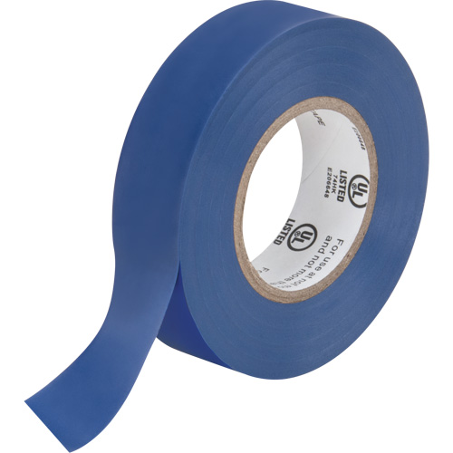 Electrical Tape, 19 mm (3/4") x 18 M (60'), Blue, 7 mils Seaboard Timber Mart