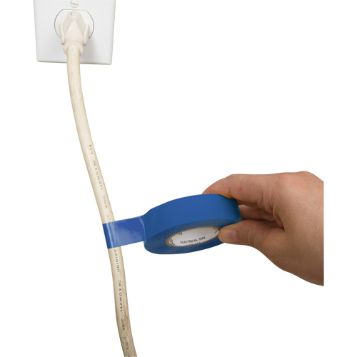 Electrical Tape, 19 mm (3/4") x 18 M (60'), Blue, 7 mils Seaboard Timber Mart