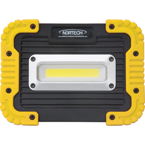 Portable Work Light, LED, 10 W, 1000 Lumens, Plastic Housing Seaboard Timber Mart