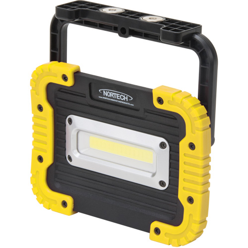 Portable Work Light, LED, 10 W, 1000 Lumens, Plastic Housing Seaboard Timber Mart